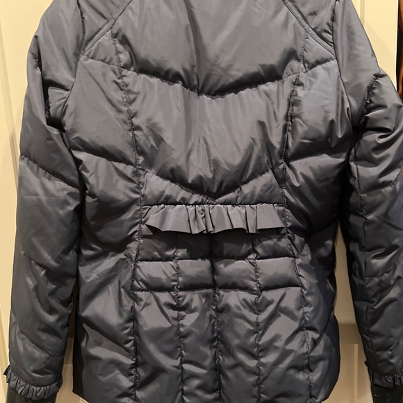 Betsey Johnson NAVY Puffer Jacket with Hood and Quilted Design - Picture 3 of 6